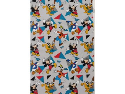 Licenční Úplet - Mickey Mouse a kamarádi | 200g | 160 cm