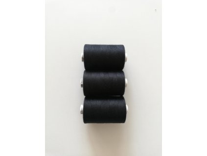UNIPOLY 120 nitě černá (odstín 999) 500m