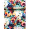 Úplet - Akvarelové květy| 190g | 180cm 1ks-1m