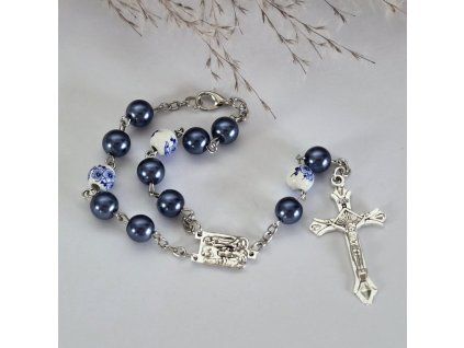 Desátkový růženec – náramek s křížkem