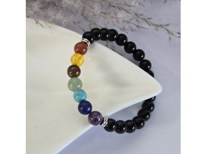 Elegantní čakra náramek