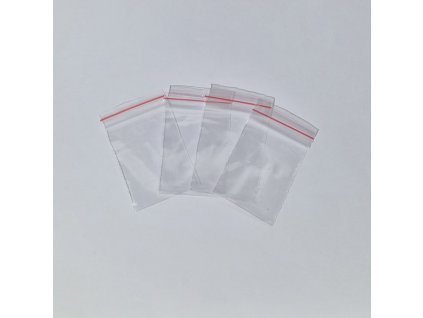 Zip sáček z polyethylenu - 4 x 6 cm - 10 ks