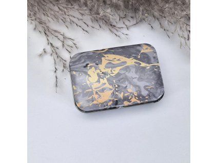 Kovová krabička - malá - 7 x 5 x 2 cm