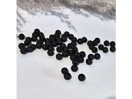 Přírodní onyx - matný - ø 6 mm