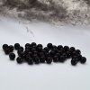 Přírodní černý obsidián - ø 6 mm - 1 ks