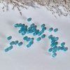 Přírodní kočičí oko - tyskysové - ø 6 mm