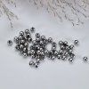 Hematit - kovově stříbrná - ø 6 mm