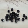 Akrylové korálky - černobílé - ø 8 mm