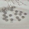 Kaplíky na korálky – ornamentální - 8,3 mm - 10 ks
