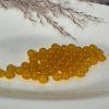 Žluté korálky chalcedon - ø 6 mm