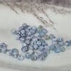 Přírodní ohnivý dračí žilnatý achát a onyx - ø 6 mm