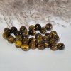 Přírodní tygří oko - hnědé - ø 8 mm