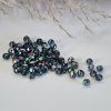 Rakouské křišťálové korálky - jezerní modrá - ø 4 mm - 20 ks