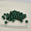 Syntetický malachit - zelený - ø 6 mm - 1 ks