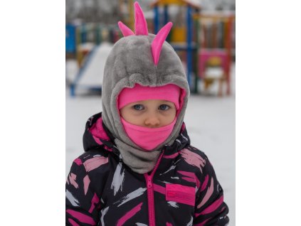 Dino kukla dětská růžová