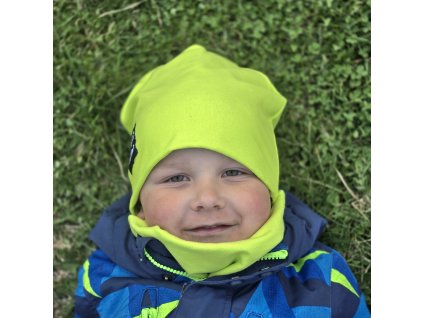 dětská čepice a nákrčník Lumi Kids