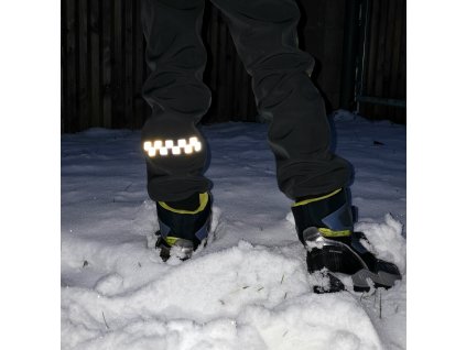 Reflexní nažehlovačky - čtverečky 10 ks