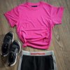 Růžové funkční tričko