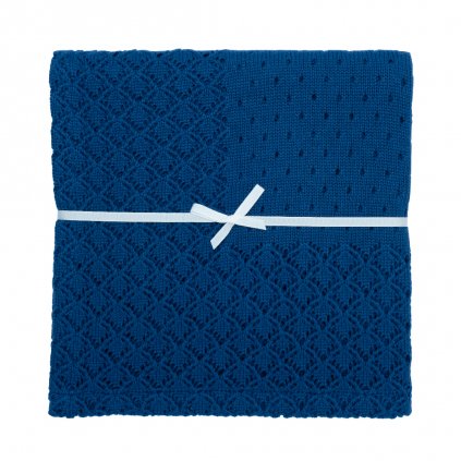 1 1 lumima letna detska deka deluxe modra