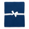 zimná deka do kocika tmavo modra