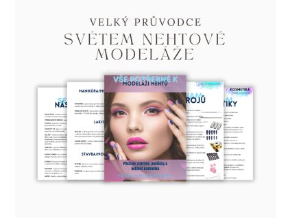Vše potřebné k modeláži nehtů