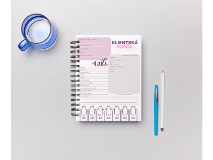 mockup klentská karta