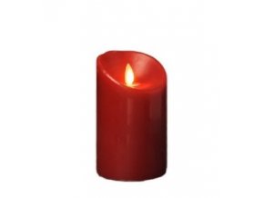 Bougie rouge luminara 8cm 13cm m