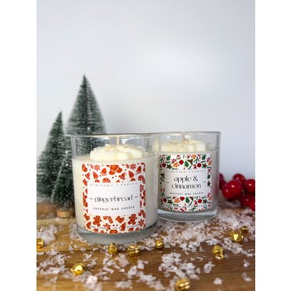 Vonná vianočná sviečka