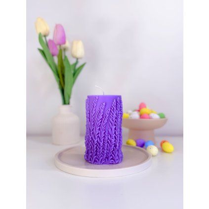 470 sojova sviecka lavender