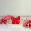 Butterfly red