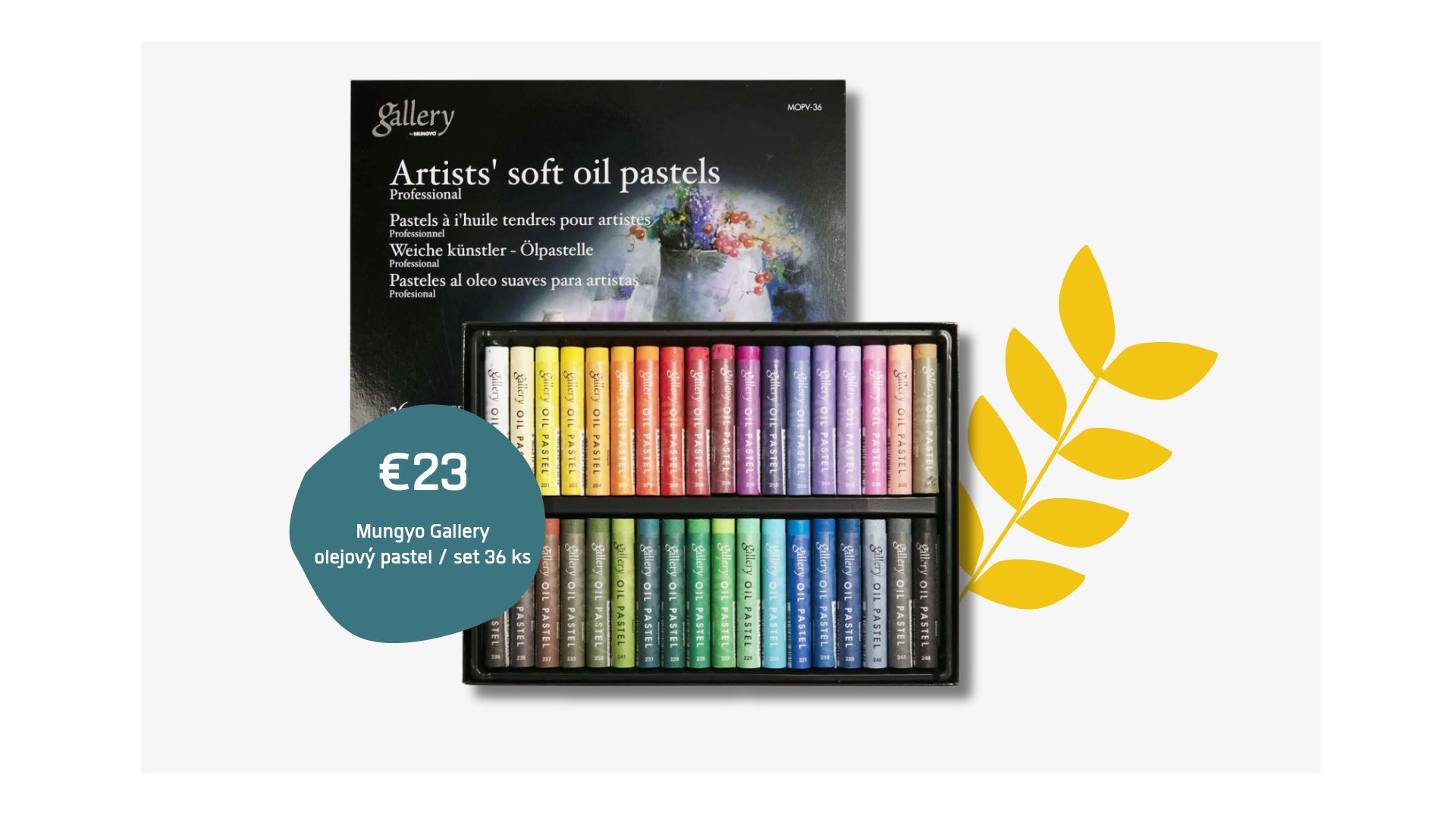 Objavte jemný svet farieb s Mungyo Gallery Soft Pastel