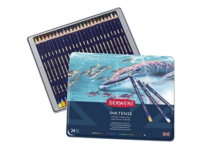 Akvarelové pastelky Derwent Inktense