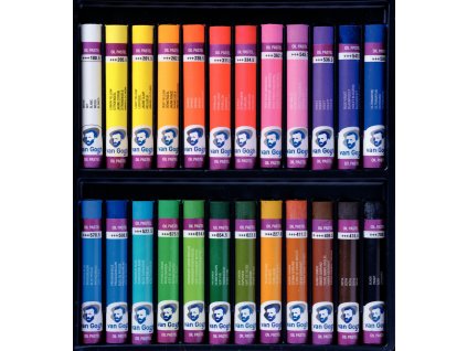 Olejové pastely Van Gogh