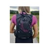 Lumiva Hill 12L mellény-hátizsák fekete–rózsaszín