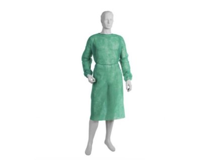 Plášť – zelený, 10 ks