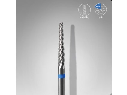 Staleks Pro Karbidový nadstavec kužeľ Blue Expert 2,3 mm / 14 mm