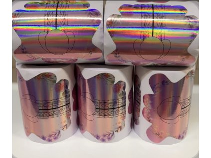 Šablóny na nechty Motýľ 100 ks