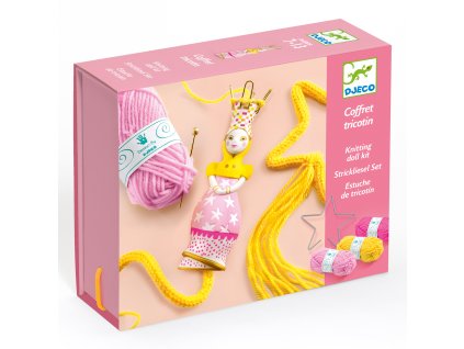 DJECO Kreativní set Pletací princezna