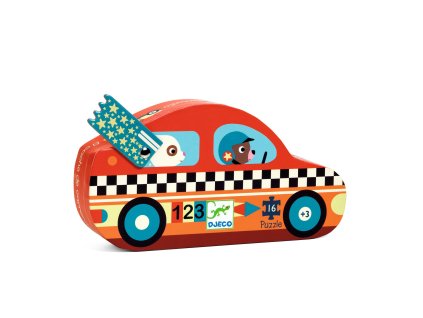 DJECO Puzzle Závodní auto