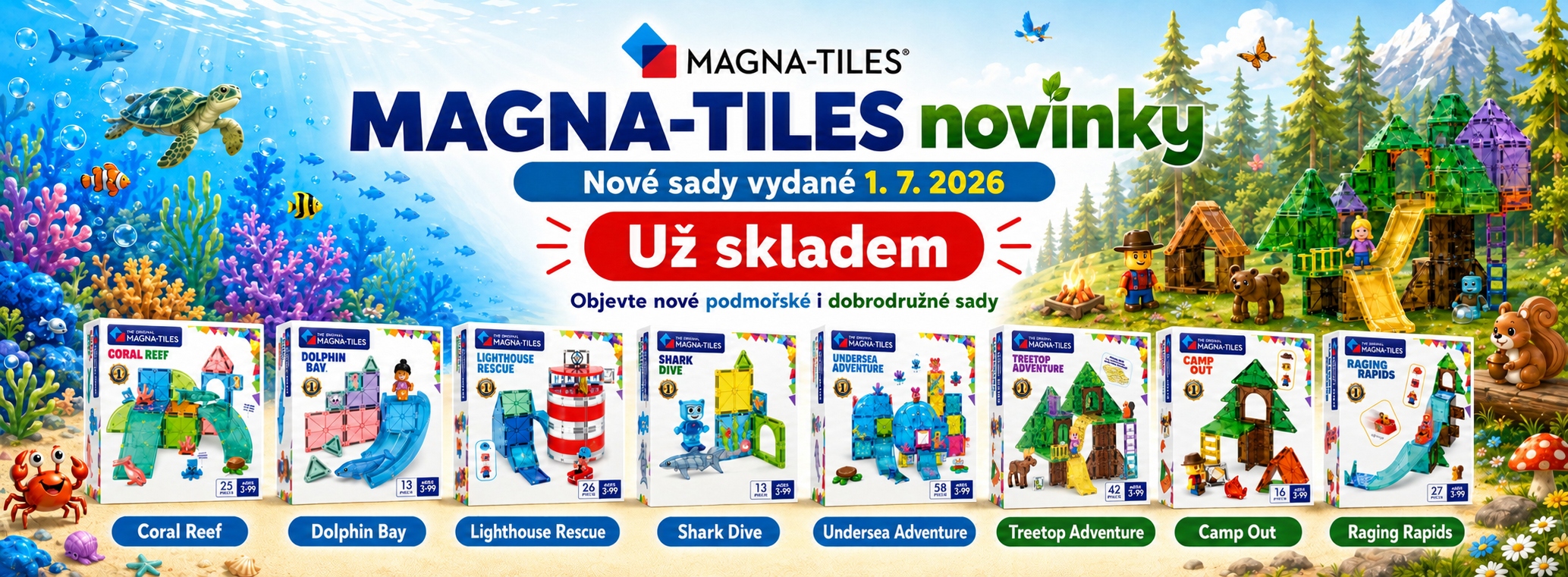 Magna Tiles novinky