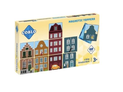 COBLO - Magnetické městečko - 60 dílů