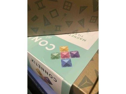 Connetix Tiles - Magnetická stavebnice PASTEL 120 ks BAZAR