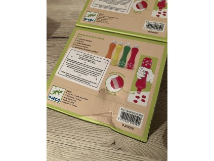 BAZAR DJECO Pěnové barvy s aplikátorem 4ks Neonové