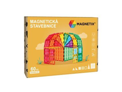 3395 4 magnetix magneticka stavebnice 60 ks