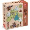 3014 djeco puzzle puzzl up alric barbarious 15 pcs