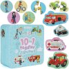boppi 10 in 1 Puzzles Vehicles 9