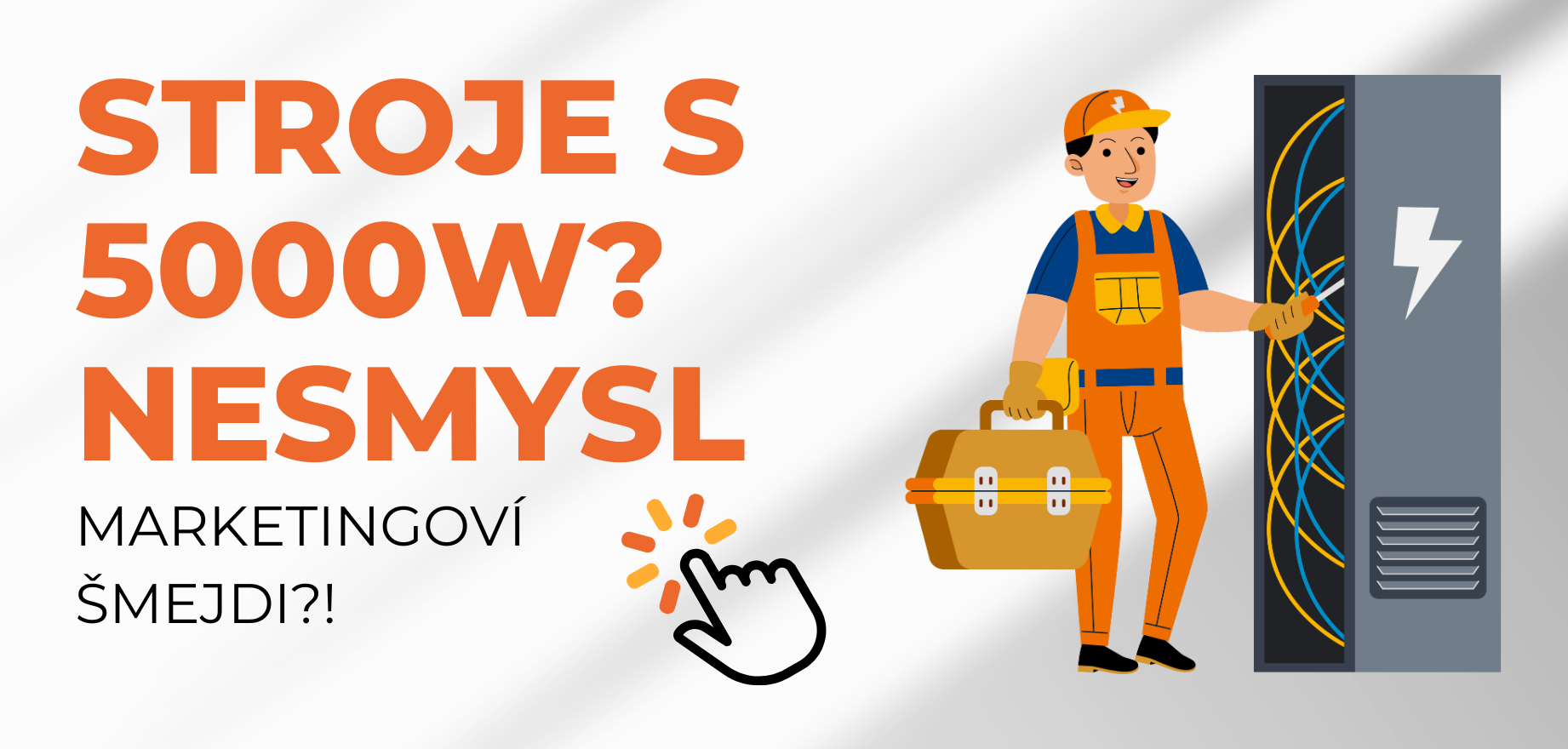 Stroje s výkonem 5000W nebo 6500W - Nesmysl?