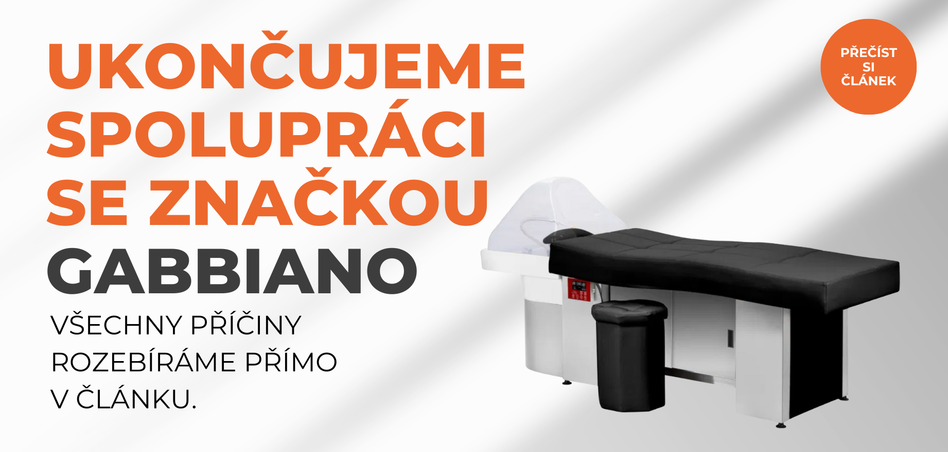 Ukončujeme prodej značky Gabbiano