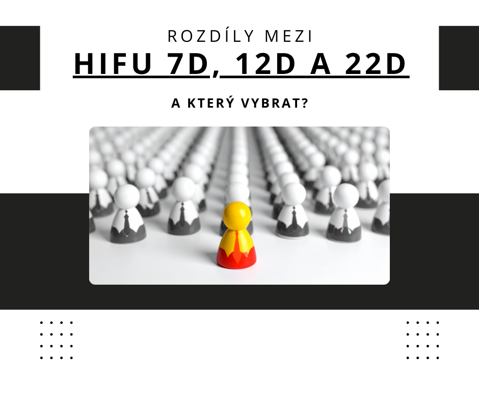 Rozdíl mezi HIFU 7D, 12D a 22D: Který vybrat?