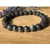 Hematit, láva & labradorit náramek pánský